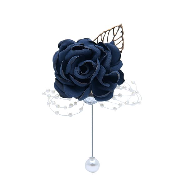 5 stk. Blomsterstof Brosche Perle Dragt Brosche Modetøj Tilbehør