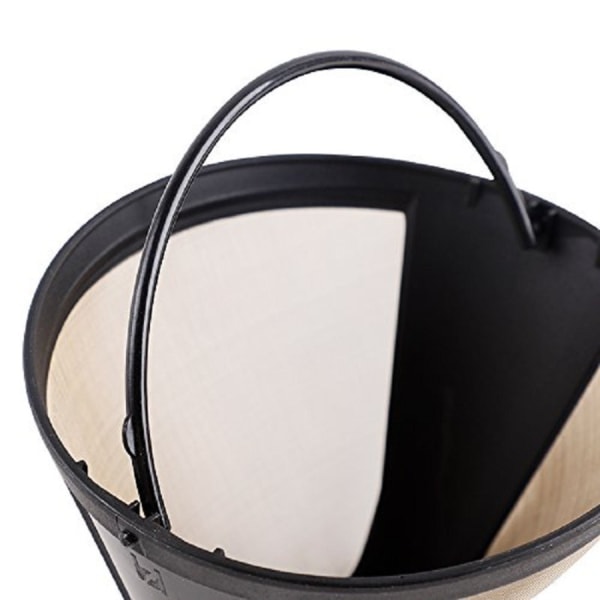 Återanvändbart kaffefilter, 2 st permanent kaffemaskinsfilter för