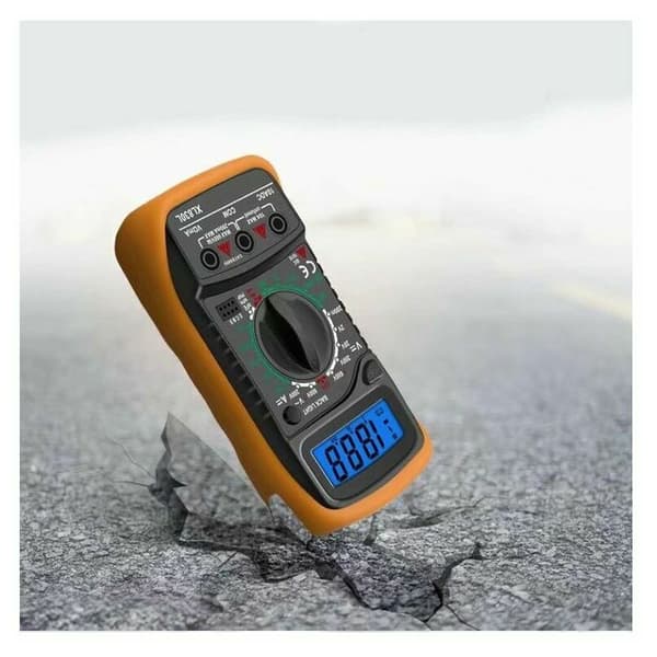 Digitalt multimeter, professionel elektrisk tester, voltmeter/res