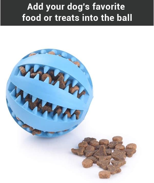 Hundgodisbollar, gummikulor för tänder, bitresistent, giftfri