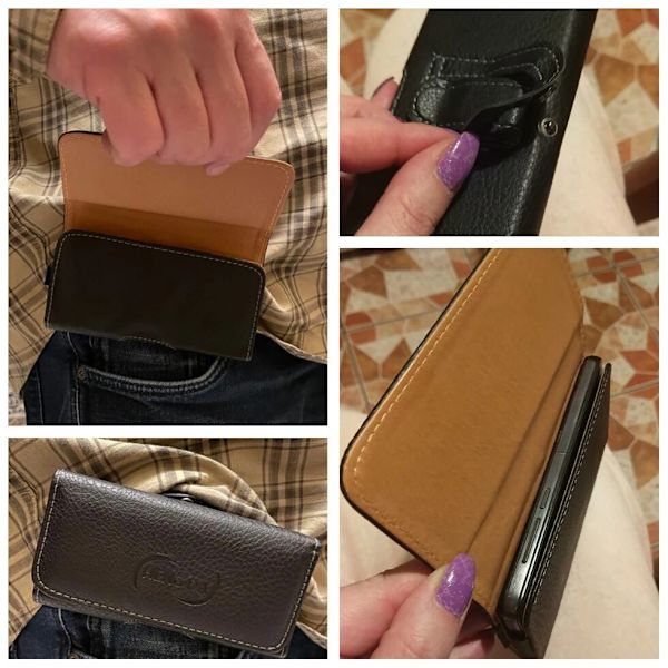 Universal 3 tum Anti-drop Mobiltelefon Midjebälte Clip Väskor Fodral