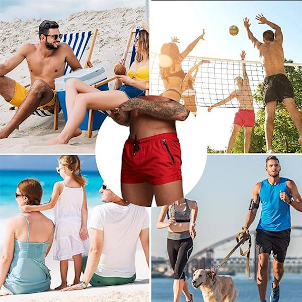Herre Badeshorts, Herre Badebukser Boxer Trunks Shorts Sport B