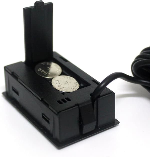 Inbyggd digital tuner termometer hygrometer med extern sond