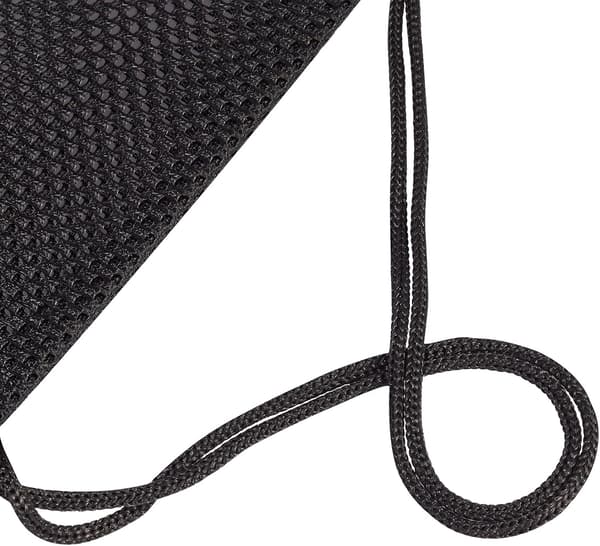 1 pakke Mesh Drawstring Bag, Mesh String Bag for Gym Laundry Shell