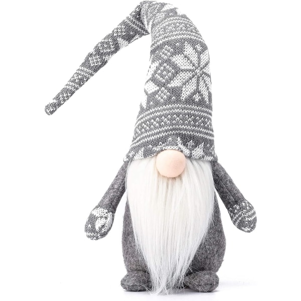 Holiday Gnome Håndlaget svensk Tomte, Julenissedekorasjon Eller