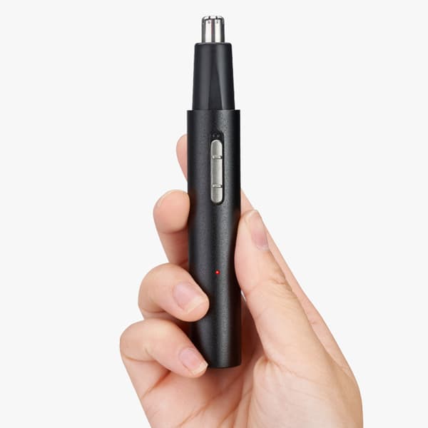 Näshårstrimmer, professionell USB-laddningsbar näshårstrimmer