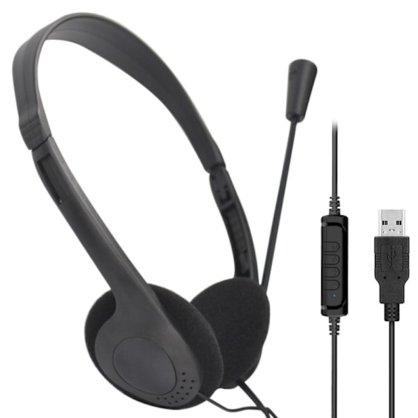 Hörlurar, lätta on-ear-hörlurar med XBS för extra bas