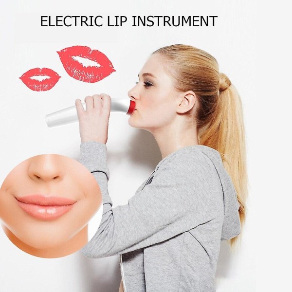 Silikon Lip Plumper Device Electric Lip Plump Enhancer Care Tool