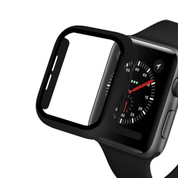 Hærdet glasbeskyttelse Apple Watch 40 mm Sort Sort Sort
