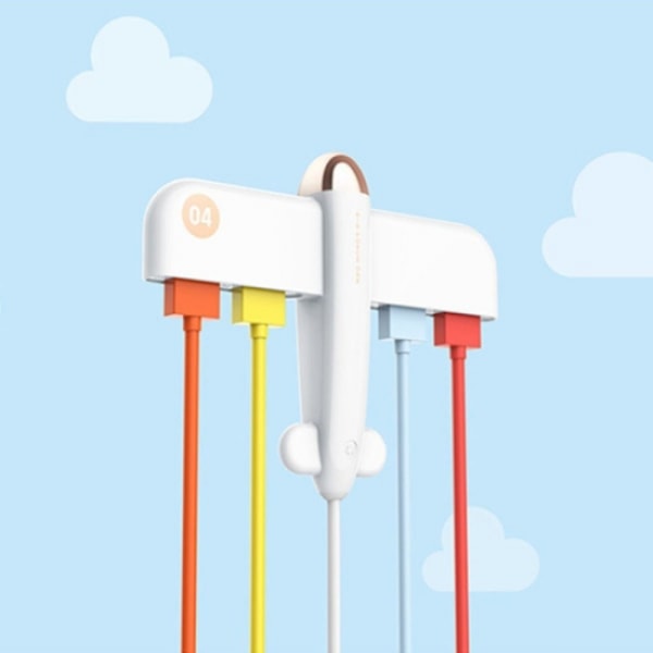 USB-hub USB-splitter HVIT hvit
