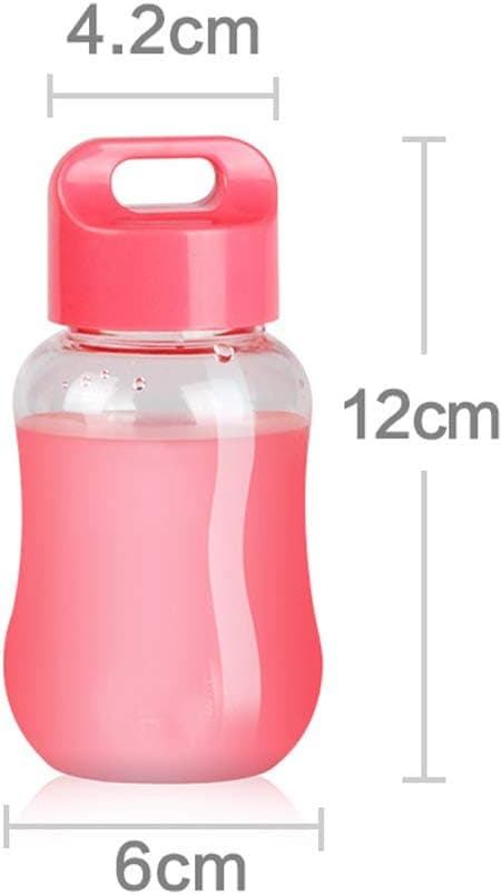 Flaska, Sport Vattenkopp, Bärbar Plastkopp, Mini Handkopp med R