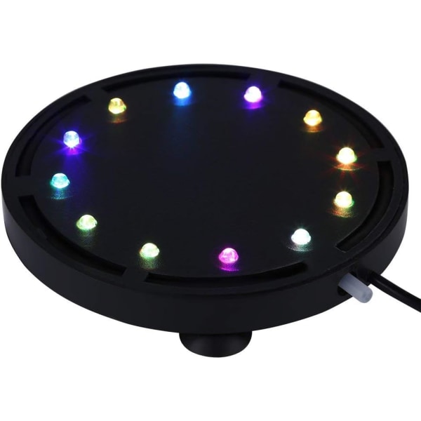 Akvarium Lys LED Nedsænkelig Undervands Boble Lys 12V Fisk T
