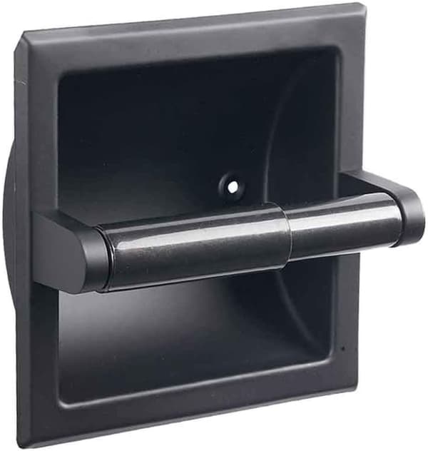 Toiletpapirholder i rustfrit stål til vægmontering til hjemmets badeværelse