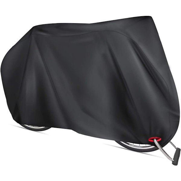 (svart) Utomhus Cykelskydd 200 x 110 x 70 CM Cykelgarage wi