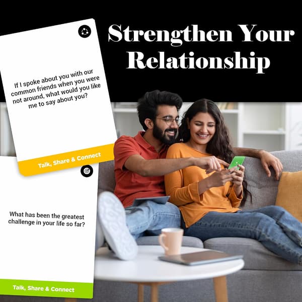 Par Connect - Roliga spel för par - Tankeväckande bröllopspresent