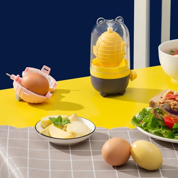 Manuell äggdragare skrambler hushåll vit äggula mixer kit