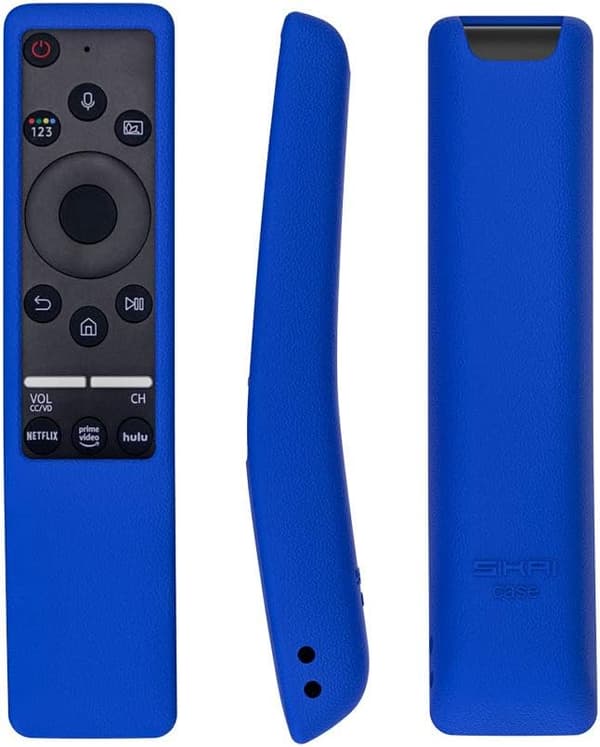 (Blå) Silikonbeskyttelse for Samsung-fjernkontroll