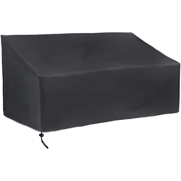 (162x66x89cm) 4-sits trädgårdsbänksskydd, utomhus bänköverdrag