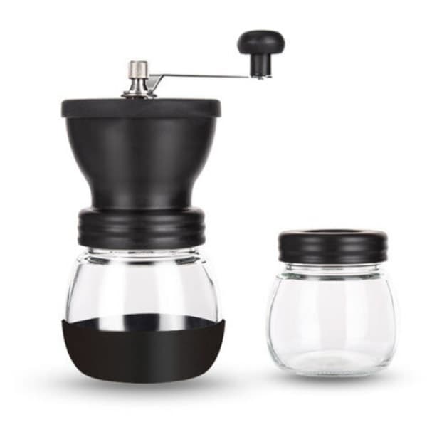 Kaffeekanne - Keramik, 19cm, schwarz
