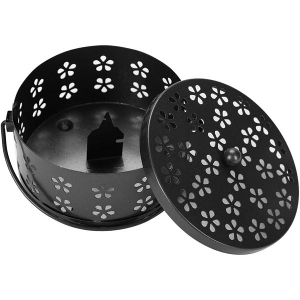 Klassisk myggespiralholder bærbar røgelseholder kar censer backf