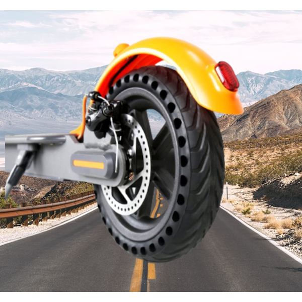 2x solida däck till Xiaomi Scooter M365/Pro/Pro2/1S/3, hårda med dimple