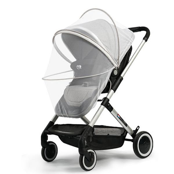 Myggnät Barnvagn Universell Baby Myggnät med Elastisk St