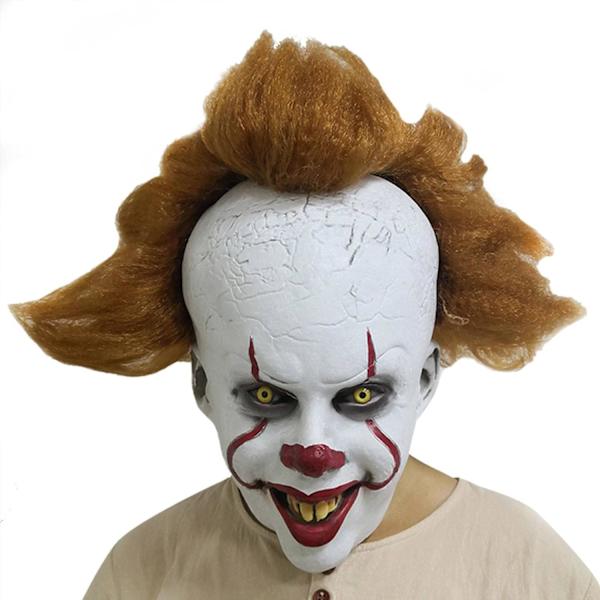 NC Ebay Halloween mask cosplay clown huvud rolig latex huvudbonad
