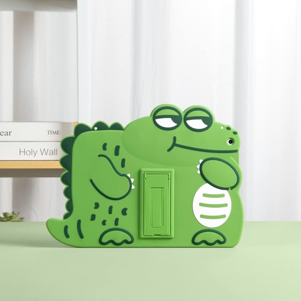 Piirretty silikoninen lapsille tarkoitettu suojakotelo iPad 10.2 tuuman 9/8/7