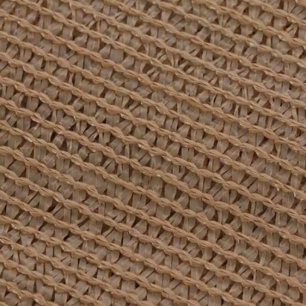 2x3m Beige Solsejl Stof Rektangulær Solsejl Net Balkon Priv