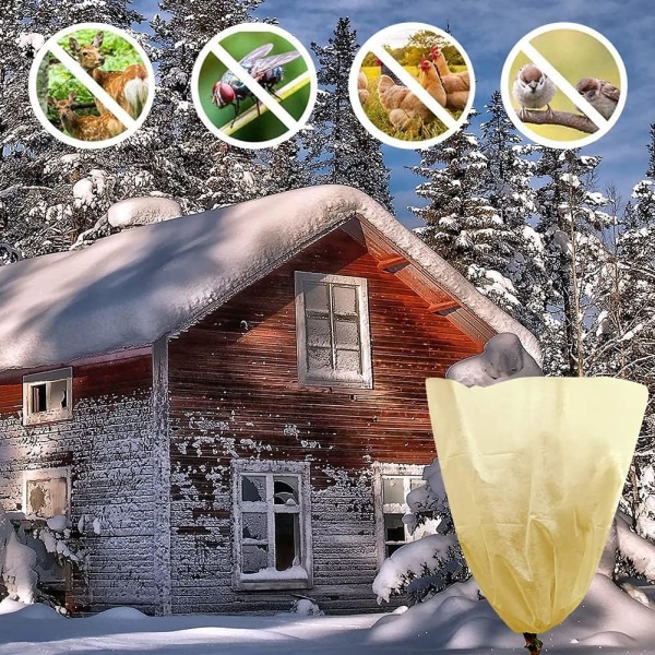 Frostbeskyttelsesdækkener til planter Varmeslanger til planter Frostbeskyttelse til vinterplanter
