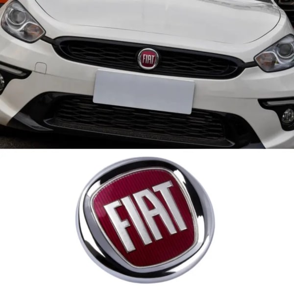 Passer for Fiat 500 frontlogo FIAT frontstøtfangergittermerke F