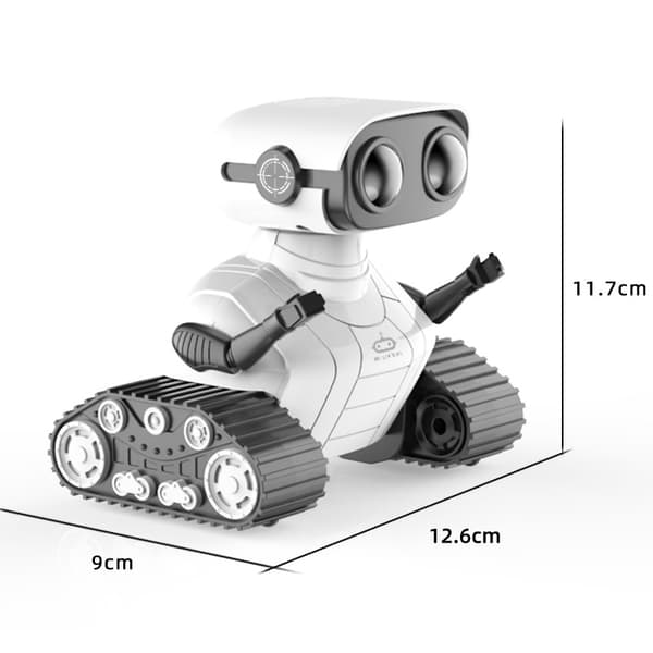 Robotleker, oppladbare roboter for barn til jenter og gutter, fjernkontroll