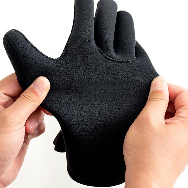 3mm Neoprenhandsker - Fleksible og skridsikre - Femfinger Svømning