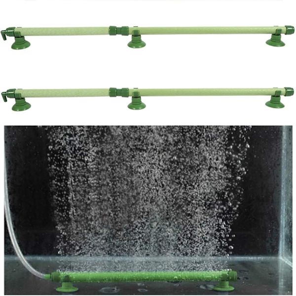 2 stk luftbobler luftingsslange akvarium vegg luftdiffuser Oxy