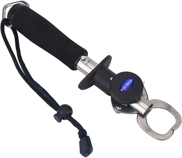 Fiskpincett med griptång, griptång, 1 m måttband, 15 kg vikt