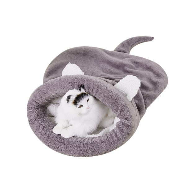 Cat Sleeping Bag Self-Warming Kitty Sack 55*65cm