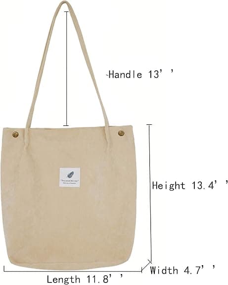 Canvas Tote Bag för kvinnor flicka manchester handväskor axelväska