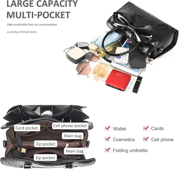 Khaki Damehåndtasker Små Damehåndtasker Mode Tasker Design