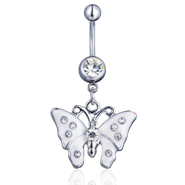 “Baby On Board” BioFlex Graviditets Navel Dangle Navelring,