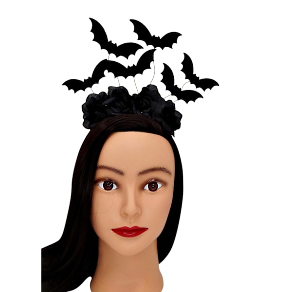 Halloween Musta Lepakko Pääpanta Asu Asuste
