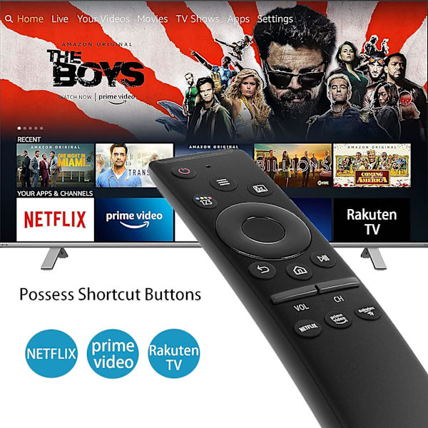 Yleiskaukosäädin Samsungin Smart-TV LCD LED -televisioille