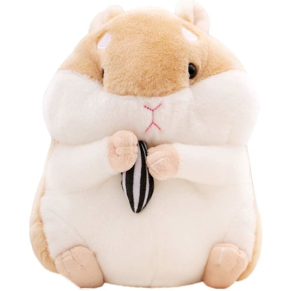23cm Brun Gosedjur Hamster Plyschleksak Hamster Gosedjur Docka Söt Ha