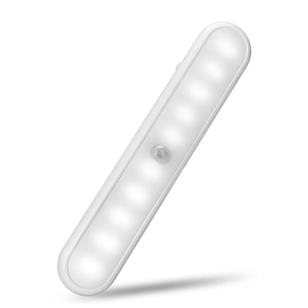 Trådløs skaplampe 20 LED bevegelsessensor USB-oppladbar