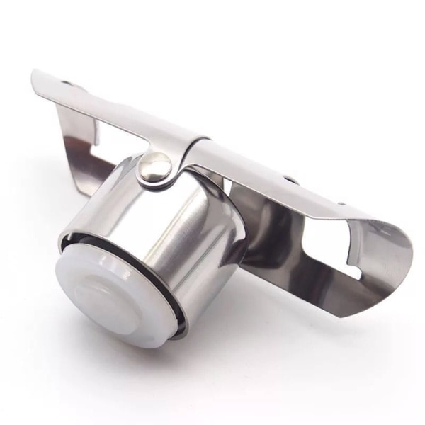 Sparkling Wine Bottle Stopper Premium Dark Stainless Steel Champa