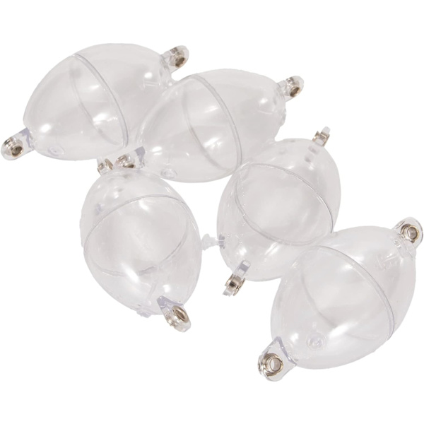 5 stk sett/sett fiskeflåte PVC ovale baller vannball boble