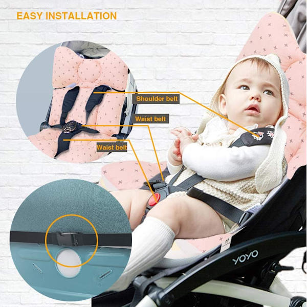 Reversibel seteunderlag for barnevogn Universal madrass Baby Supp