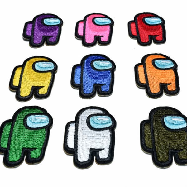 14-pack broderade strykmärken för kläder och jackor