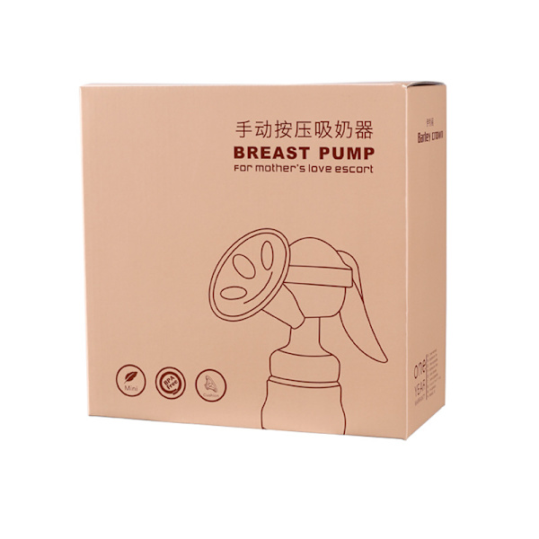 Manuel brystpumpe - med massageindsats