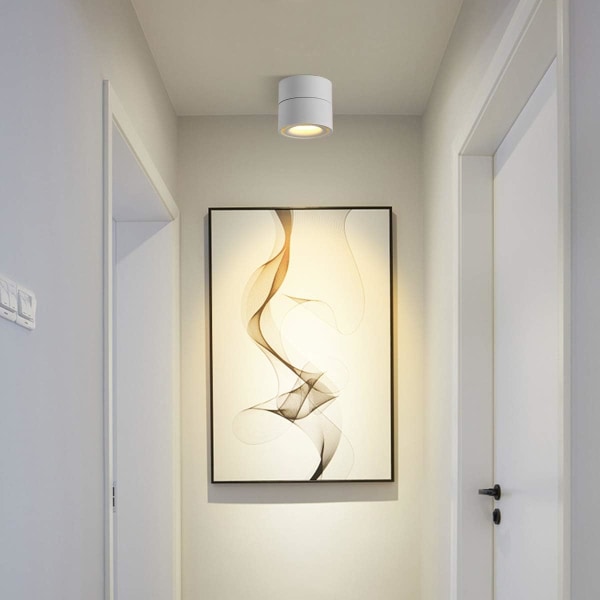 10W LED-spotlight för inomhusbruk, justerbar taklampa 360° vridbar