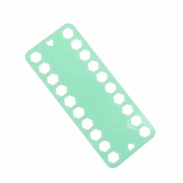 Broderigarnorganisator, 2 stk. Krysssting Garnholder, Plast